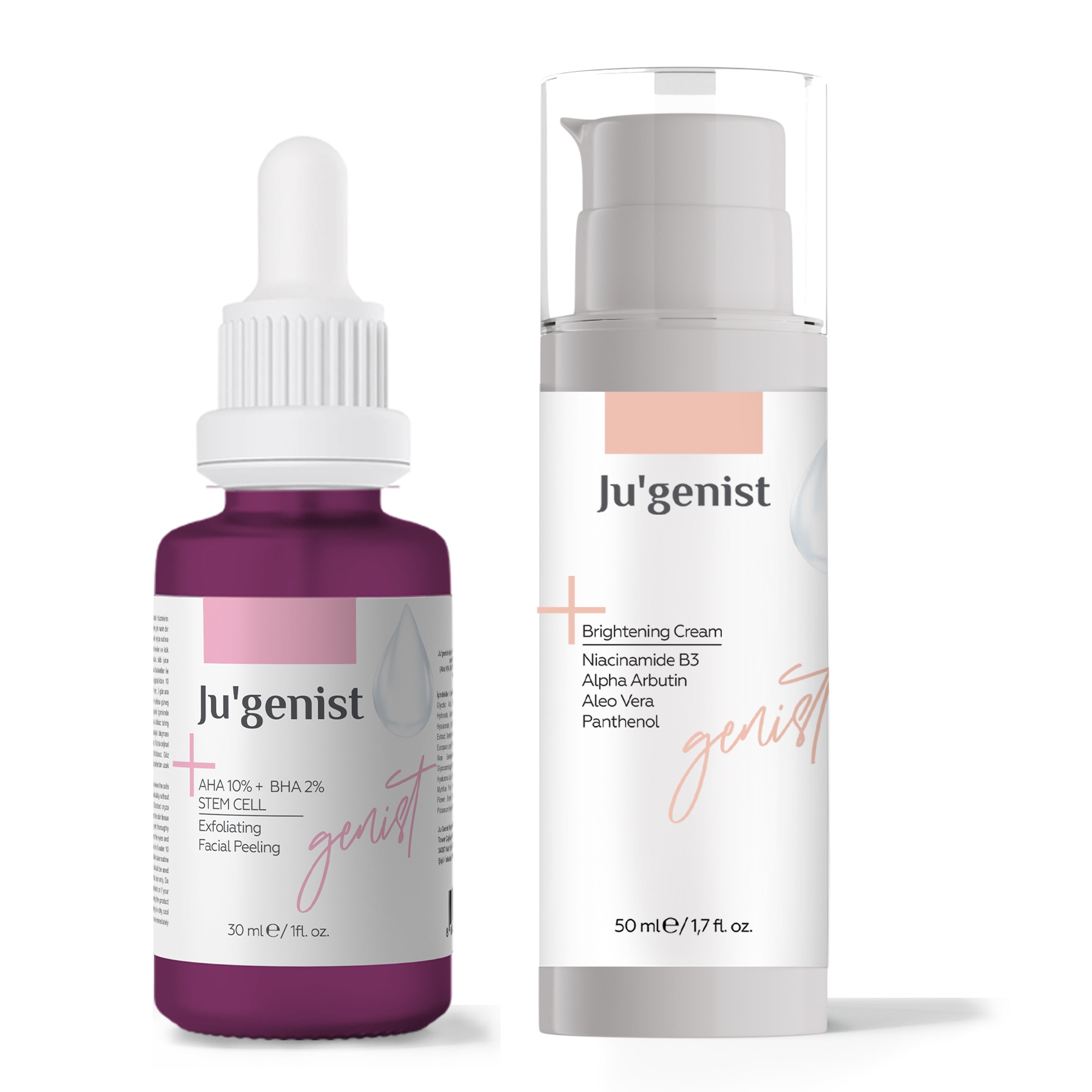 Kuru Ciltler için Koyu Leke Karşıtı, Cilt Tonu Eşitsizliğini Giderici Cilt Bakım Seti