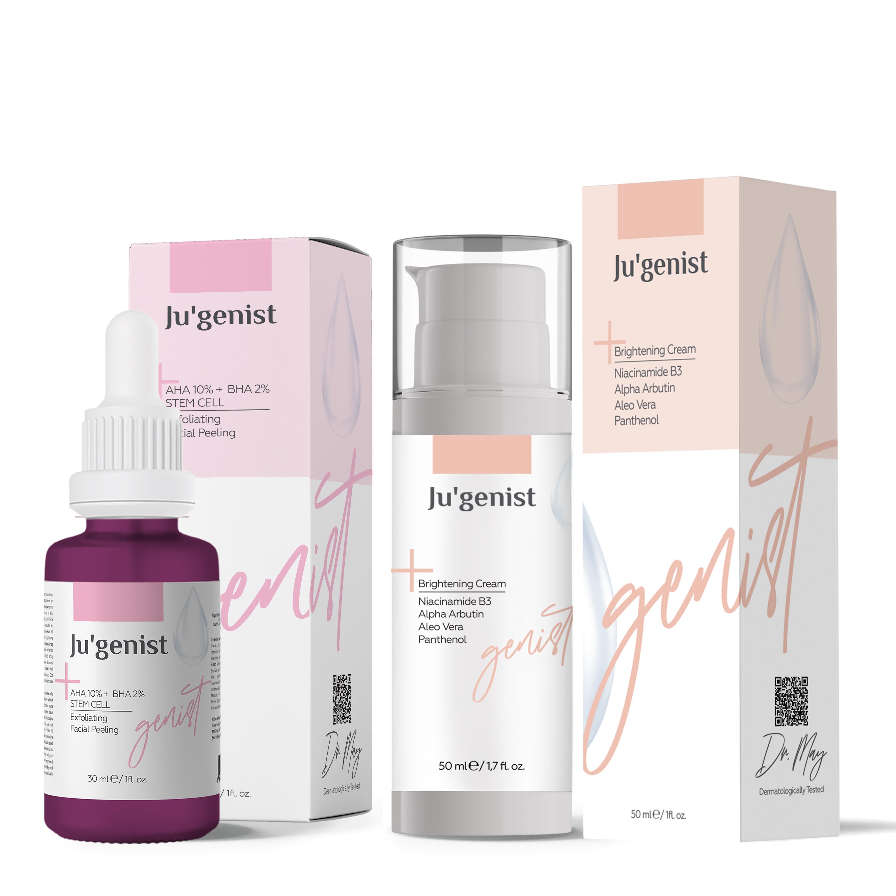 Yüksek Oranda BHA İçeren Cilt Bakım Seti Floody Medhoduna Uygun